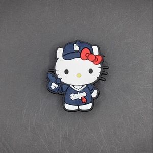 (5/$15) Hello Kitty Los Angeles Dodgers Croc Charm